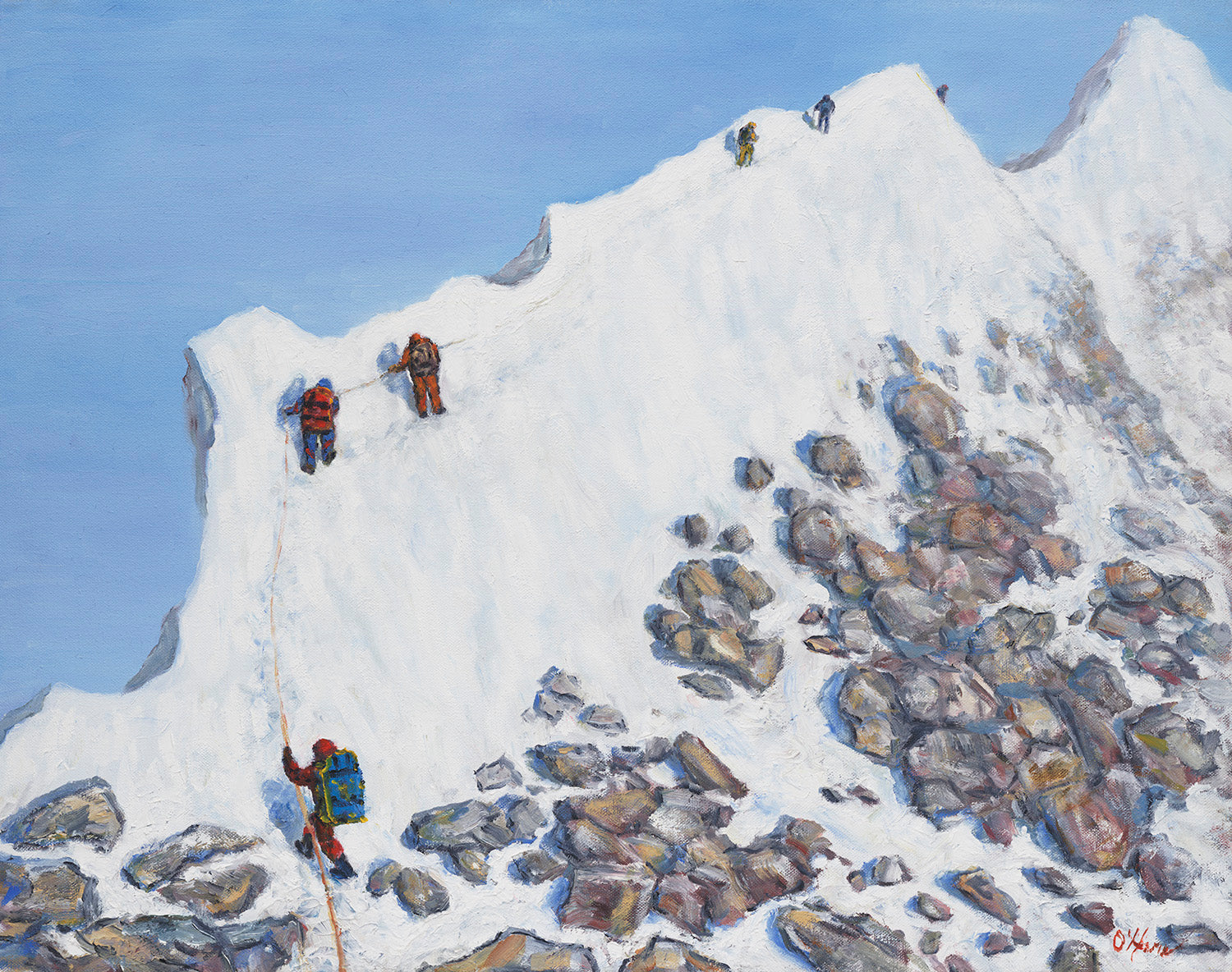 Traversing Mt. Everest