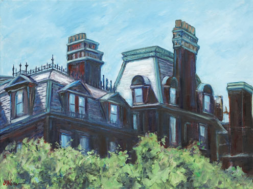 Rooftops on Commonwealth Avenue