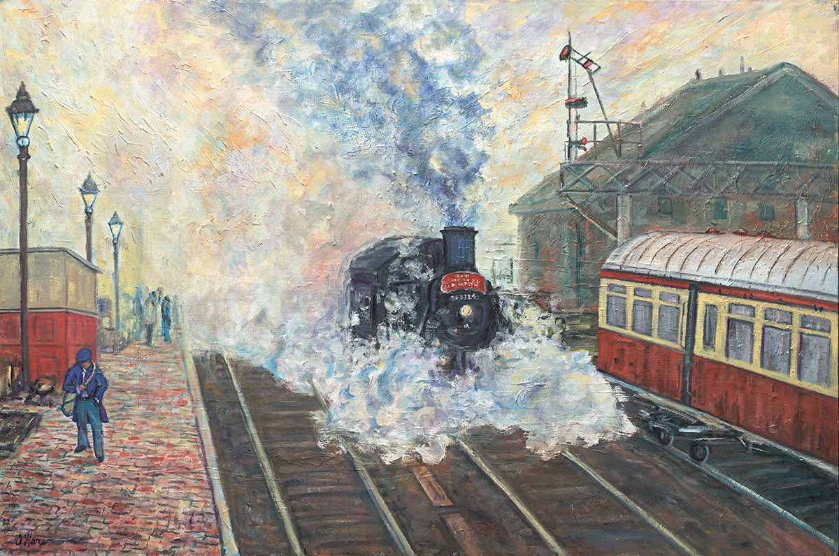 Train Station at Daybreak
